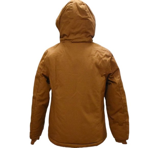 Canada Work Gear Brown Hooded Field/Barn/Chore Coat - Picture 5 of 12